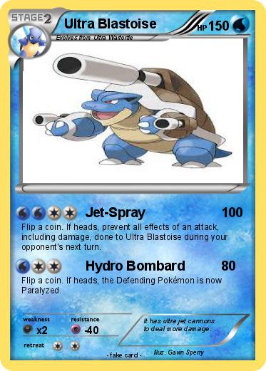 Pokemon Ultra Blastoise