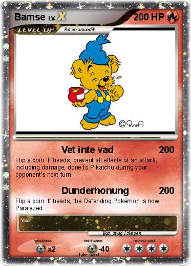 Pokemon Bamse