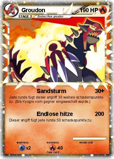 Pokemon Groudon