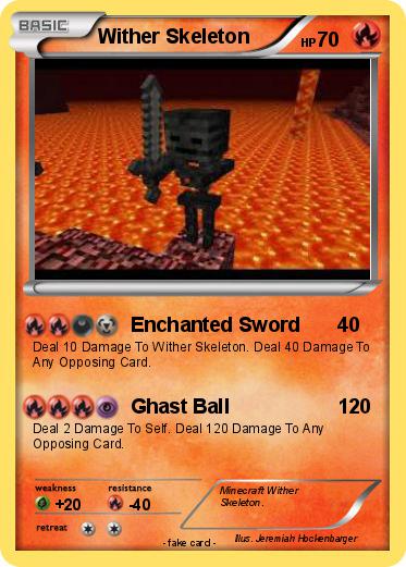 Pokemon Wither Skeleton