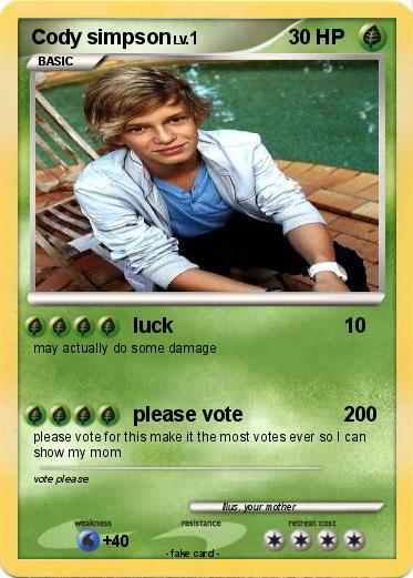 Pokemon Cody simpson
