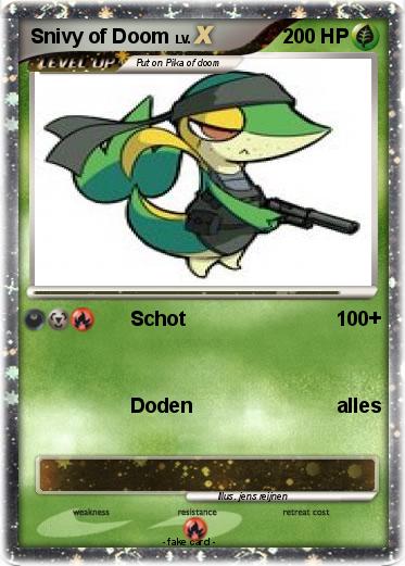 Pokemon Snivy of Doom