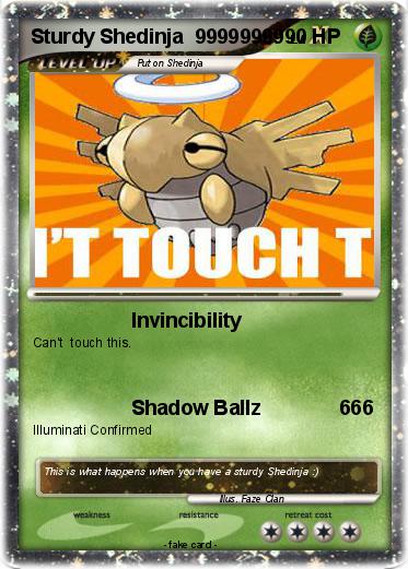 Pokemon Sturdy Shedinja  99999999
