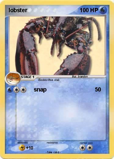 Pokemon lobster