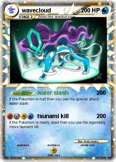 Pokemon wavecloud