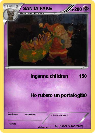 Pokemon SANTA FAKE