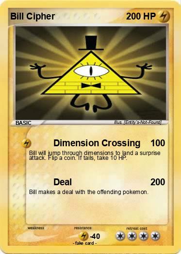 Pokemon Bill Cipher