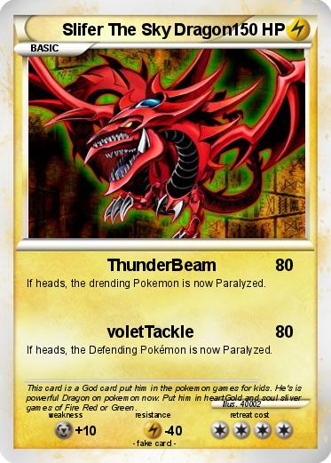 Pokemon Slifer The Sky Dragon