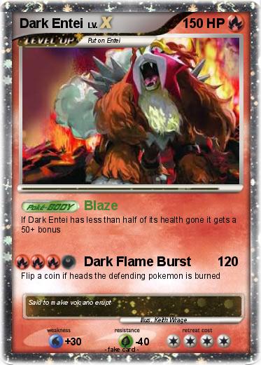 Pokemon Dark Entei