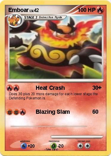 Pokemon Emboar