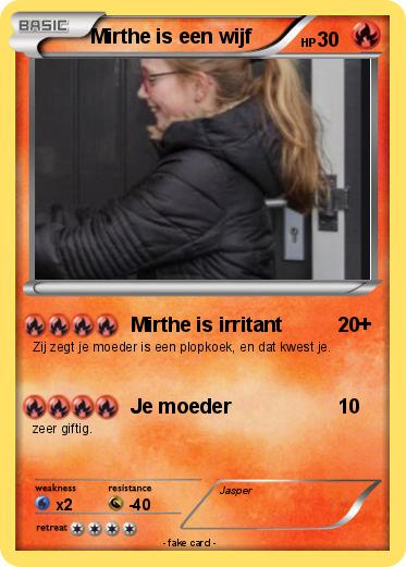 Pokemon Mirthe is een wijf
