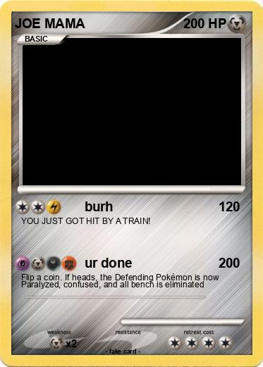 Pokemon JOE MAMA