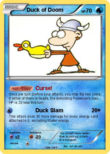 Pokemon Duck of Doom