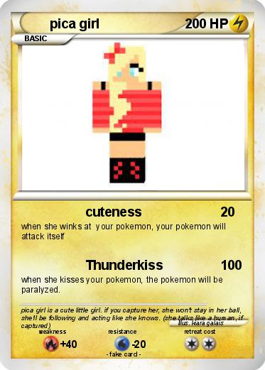 Pokemon pica girl