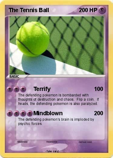 Pokemon The Tennis Ball