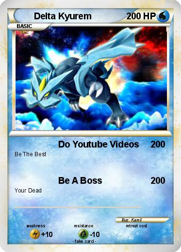 Pokemon Delta Kyurem