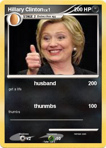 Pokemon Hillary Clinton