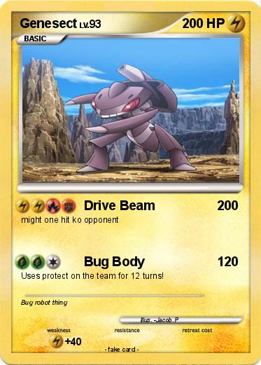 Pokemon Genesect