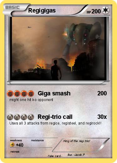 Pokemon Regigigas