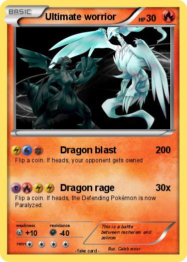 Pokemon Ultimate worrior