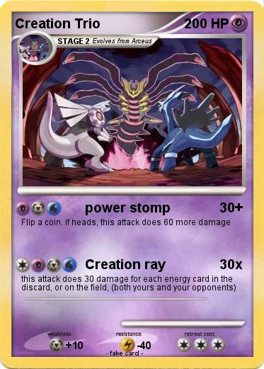 Pokemon Creation Trio