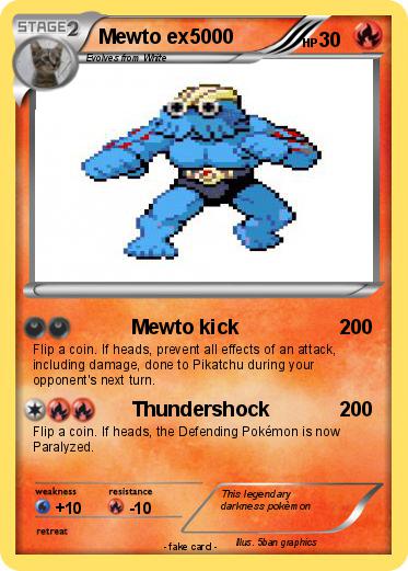 Pokemon Mewto ex5000