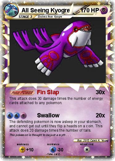Pokemon All Seeing Kyogre