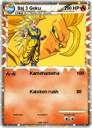Pokemon Ssj 3 Goku