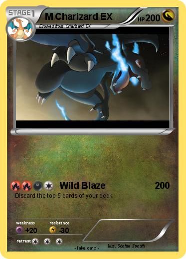 Pokemon M Charizard EX