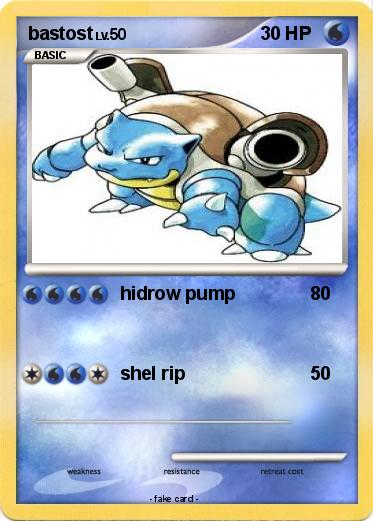 Pokemon bastost