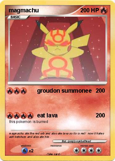 Pokemon magmachu