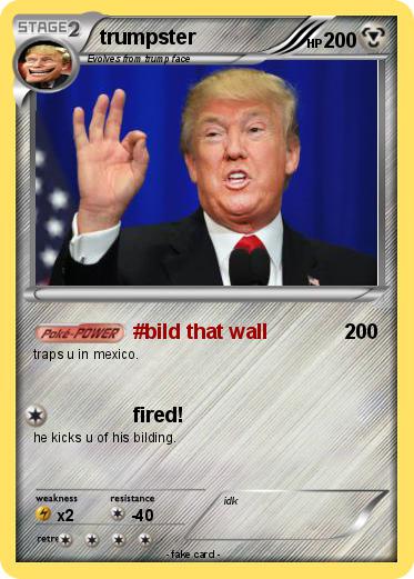 Pokemon trumpster