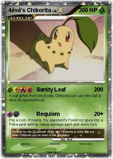 Pokemon 4évà's Chikorita