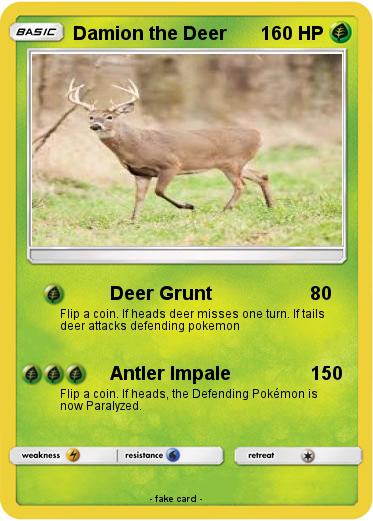 Pokemon Damion the Deer