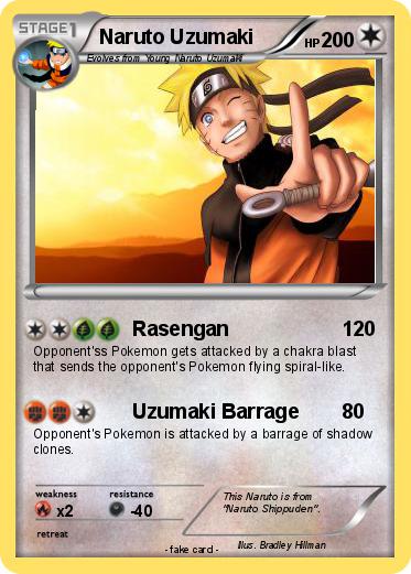 Pokemon Naruto Uzumaki