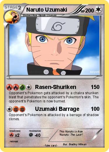 Pokemon Naruto Uzumaki
