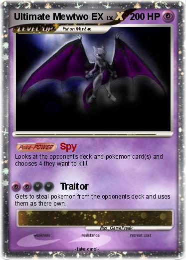 Pokemon Ultimate Mewtwo EX