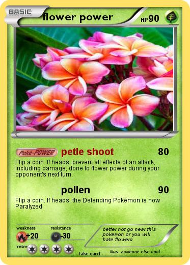 Pokemon flower power