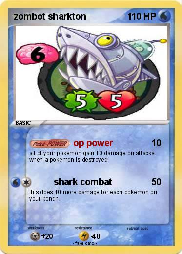 Pokemon zombot sharkton