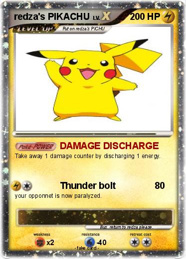Pokemon redza's PIKACHU