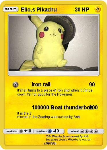 Pokemon Elio,s Pikachu