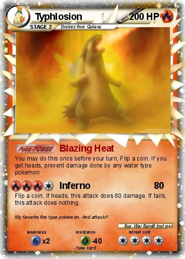 Pokemon Typhlosion
