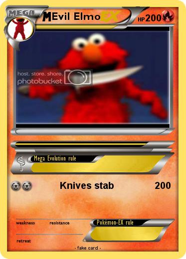Pokemon Evil Elmo
