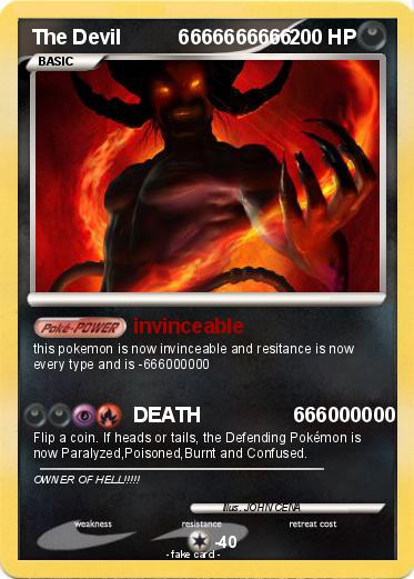 Pokemon The Devil          6666666666