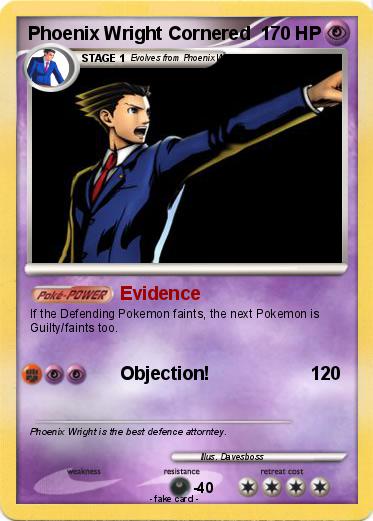 Pokemon Phoenix Wright Cornered