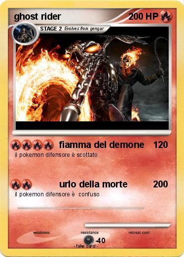 Pokemon ghost rider