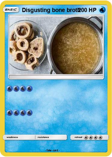 Pokemon Disgusting bone broth