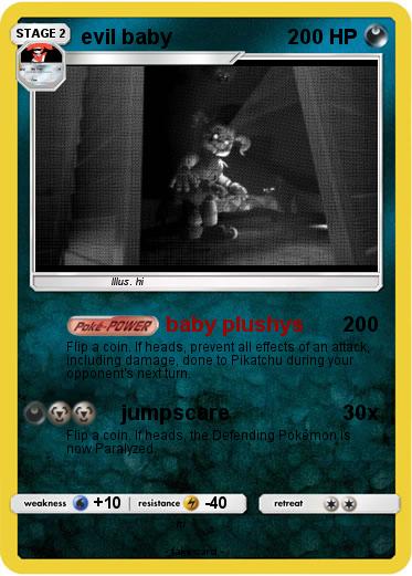 Pokemon evil baby