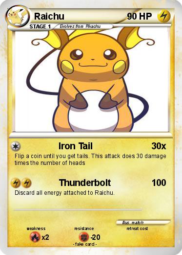 Pokemon Raichu