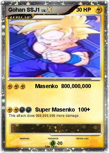 Pokemon Gohan SSJ1